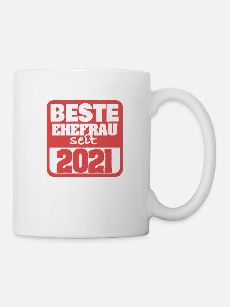 Ehe 2021 - Tasse - Weiß