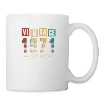 1971 Vintage 1971 born in 19754 years. Year - Mug - white - Right