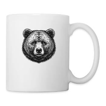 Ours - Mug blanc - blanc - Droite