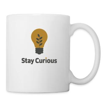 Ampoule Stay Curious - Mug blanc - blanc - Droite