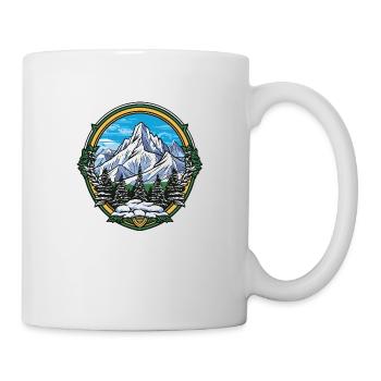Mountaineering Shield - Mug - white - Right