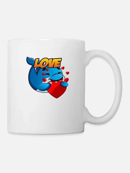 Love - Tasse - Weiß