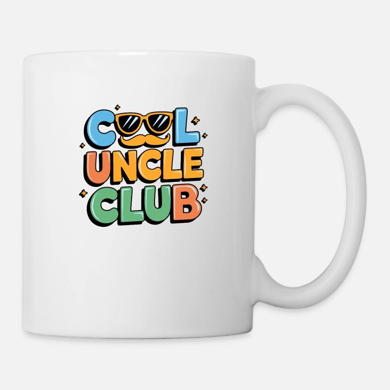 Cooler Onkel Club - Tasse - Weiß