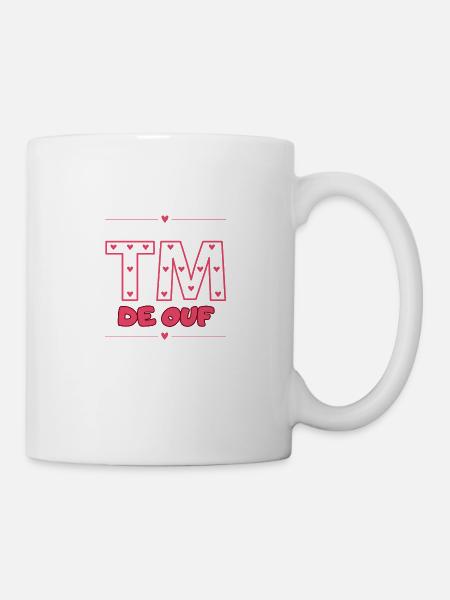 TM DE OUF - Mug blanc - blanc