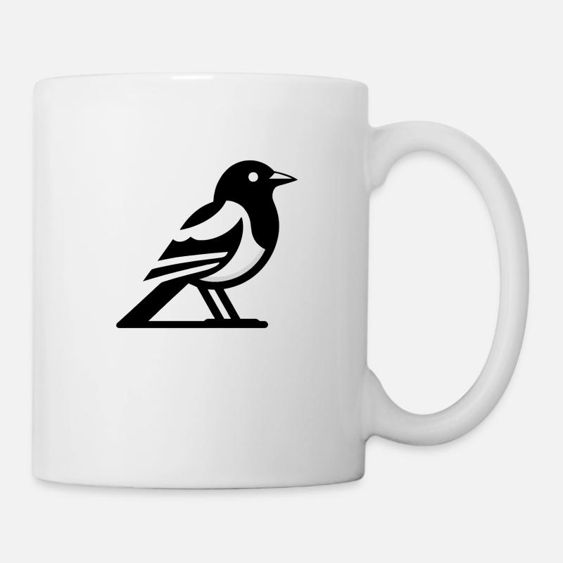 Vogel - Tasse - Weiß