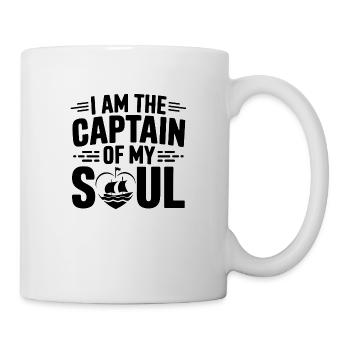 Je suis le Capitaine de Mon Âme - Mug blanc - blanc - Droite