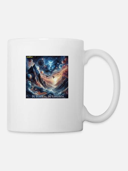 Be Fearless Be Limitless 3 - Mug - white