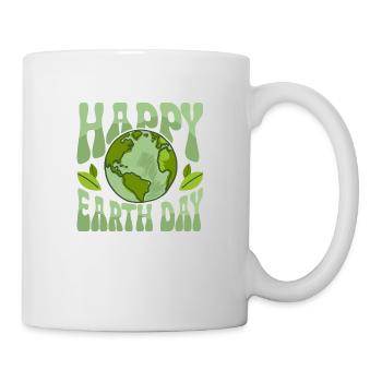 Happy Earth Day Environmental Planet - Mug - white - Right