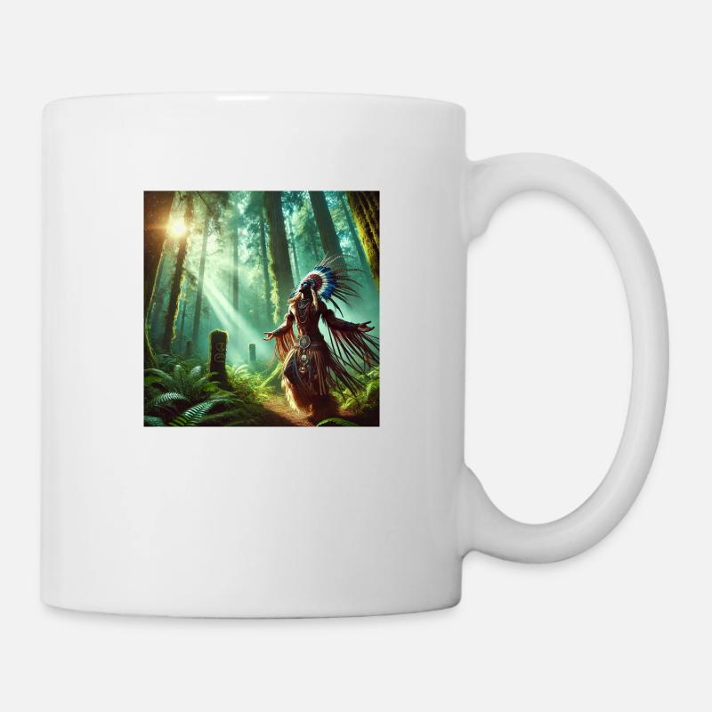 Shaman in Trance (A) - Mug - white