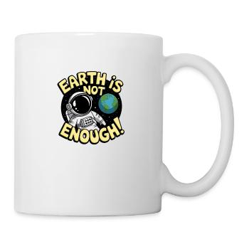La Terre ne suffit pas - Mug blanc - blanc - Droite
