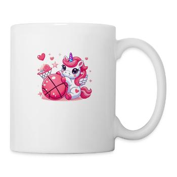 Cool design for basketball player basketball gift - Mug - white - Right