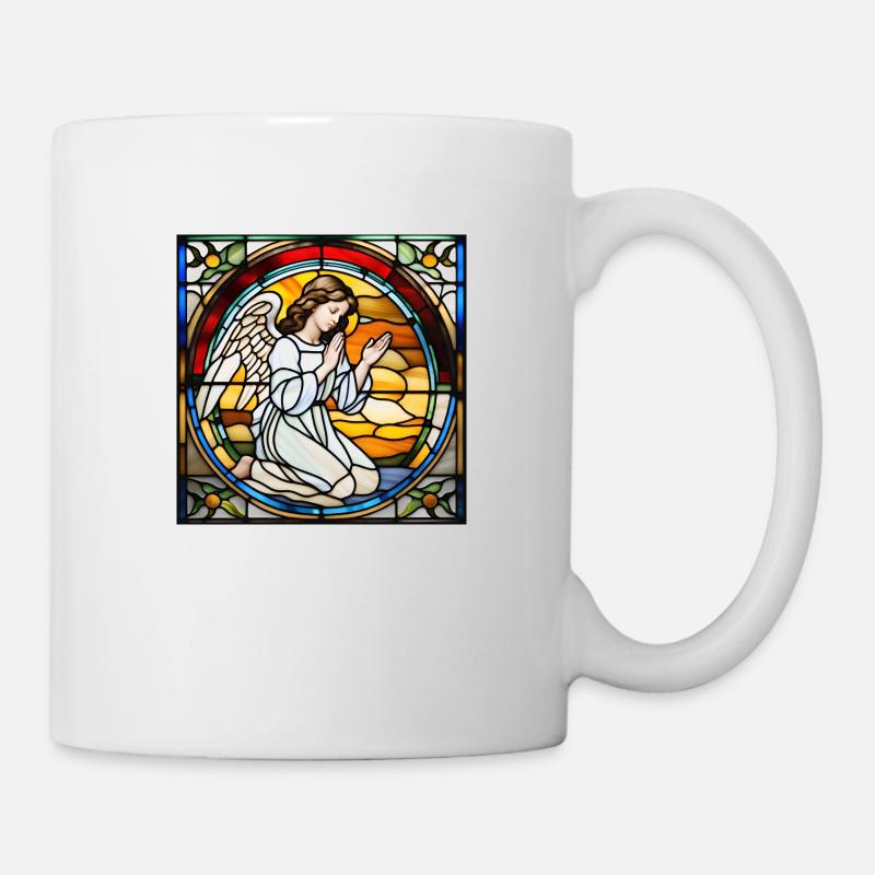 Praying Angel, Engel - Tasse - Weiß
