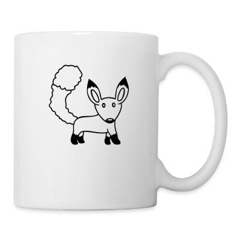 Fox Red Fox Wild Animal Clever Forest Inhabitants - Mug - white - Right