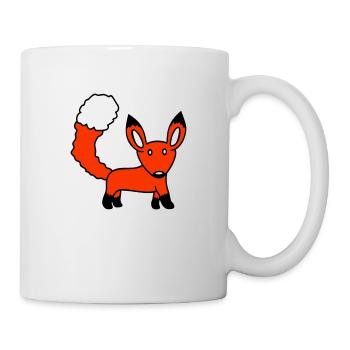 Fox Red Fox Wild Animal Clever Forest Inhabitants - Mug - white - Right