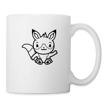 Fox Red Fox Wild Animal Clever Forest Inhabitants - Mug - white - Right