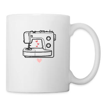 Tricot Tricot Crochet Tricoteur - Mug blanc - blanc - Droite