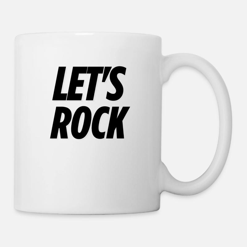 Let's Rock - Mug - white