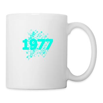 Retro 1977 - Tasse - Weiß - Rechts
