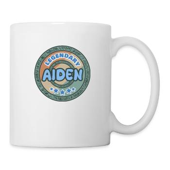 Geschenk für Aiden - Tasse - Weiß - Rechts