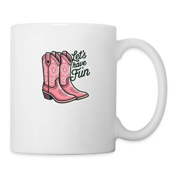 Lienedance Stiefel für die linedancerin - Tasse - Weiß - Rechts