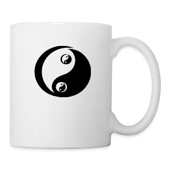 Yin Yang - Tasse - Weiß - Rechts