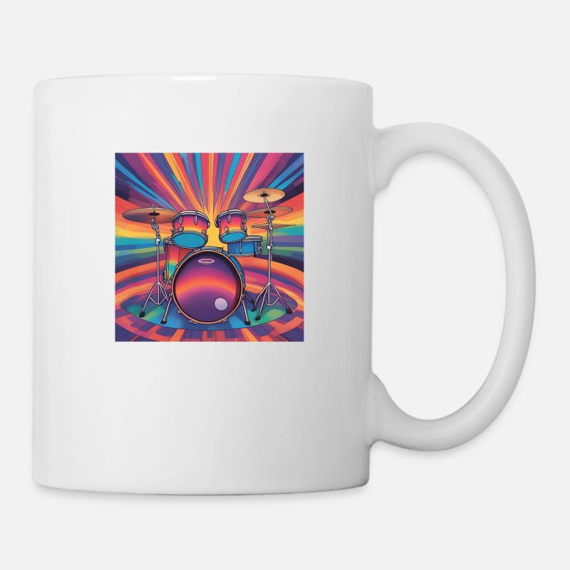 Batterie - Tasse - Weiß