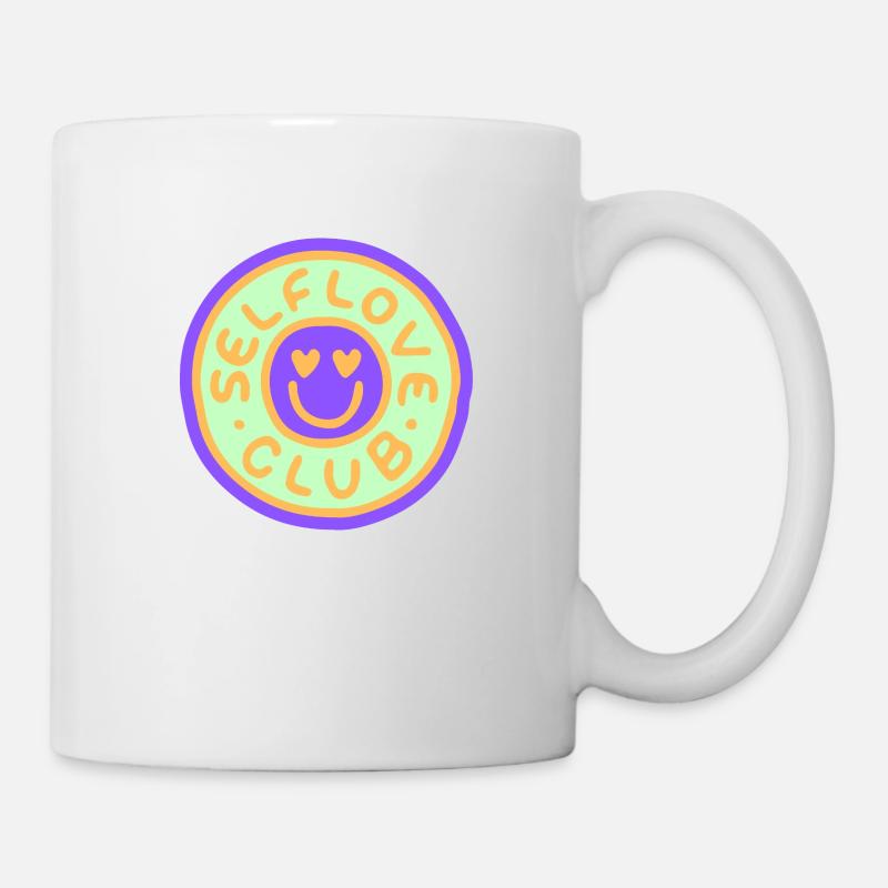 Selflove Club - Tasse - Weiß