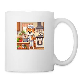 Shiba Inu Cook - Mug - white - Right