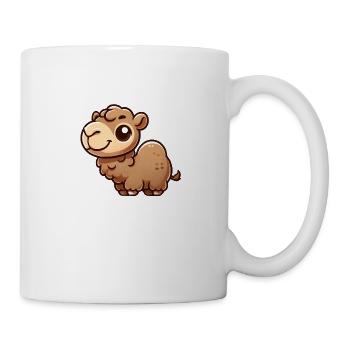 Dessin animé de chameau - Mug blanc - blanc - Droite