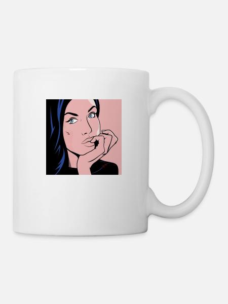 Don't make a girl a promise you can't keep - Mug - white