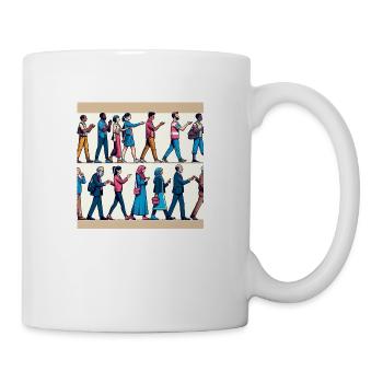 Respektvolles Design - Tasse - Weiß - Rechts