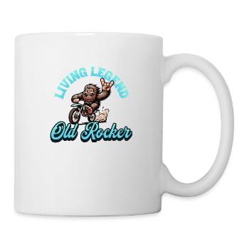 Living Legend Old Rocker - Bigfoot Pensioner - Mug - white - Right