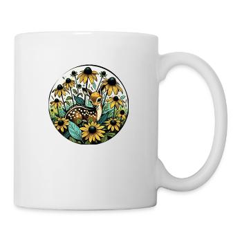 Spring Flowers Spring Fawn Nature Lovers - Mug - white - Right