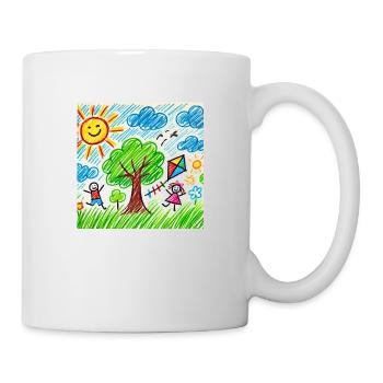 Summer T-Shirt - Mug - white - Right