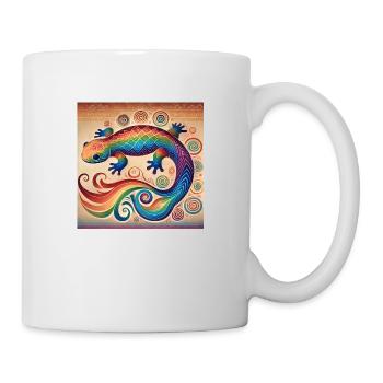Power Animal Salamander - Mug - white - Right