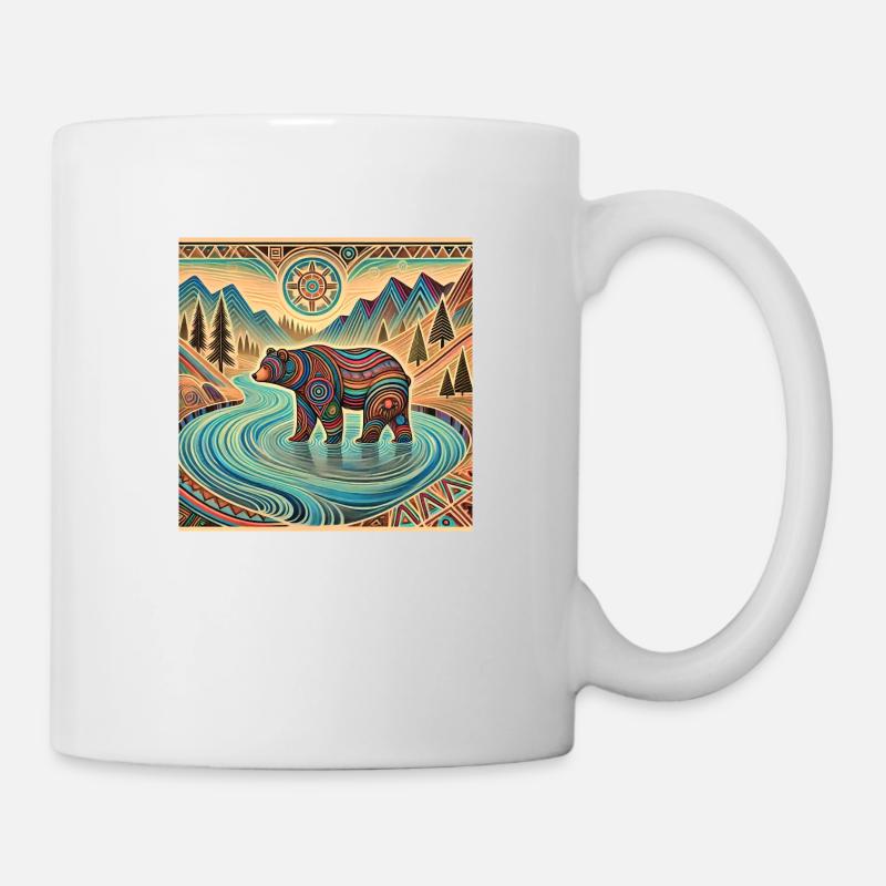 Bear Power Animal - Mug - white
