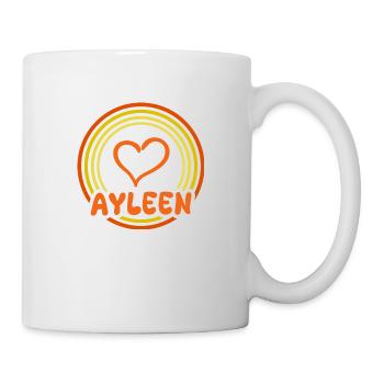 Name Ayleen - Tasse - Weiß - Rechts