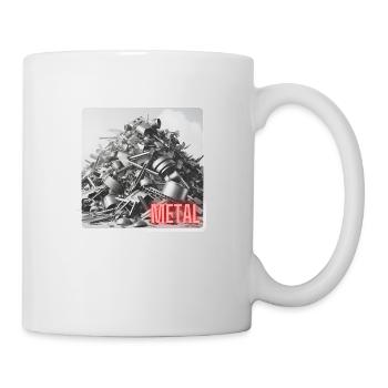 Ein Haufen Altmetall - Tasse - Weiß - Rechts