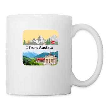 WUNDERSCHÖN ÖSTERREICH - Tasse - Weiß - Rechts