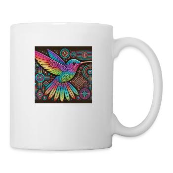 Mystic Kolibri - Tasse - Weiß - Rechts