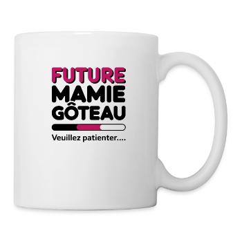 Future Granny Cake - Tasse - Weiß - Rechts
