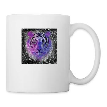 Tiger "Wild Spirit" - Tasse - Weiß - Rechts