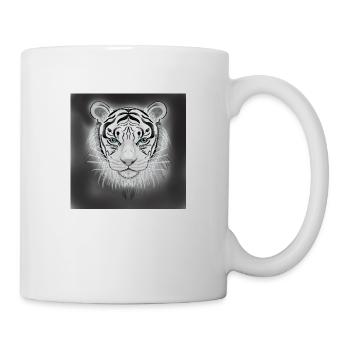 Blue EyeTiger - Tasse - Weiß - Rechts