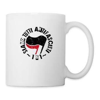 Siamo Tutti Antifascisti 161 Antifa - Tasse - Weiß - Rechts