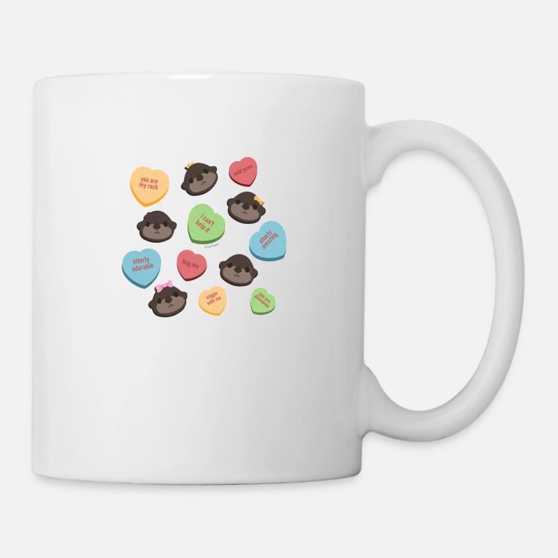 Tazzz Gespräche| Valentinstag Süßigkeiten - Tasse - Weiß