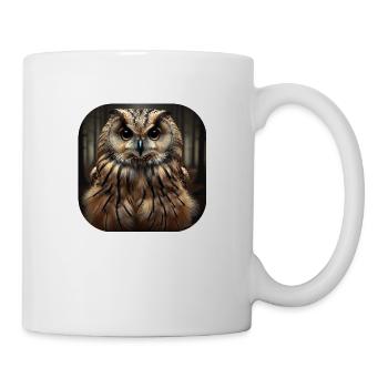 Eule - Tasse - Weiß - Rechts
