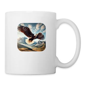 Weißkopfseeadler - Tasse - Weiß - Rechts