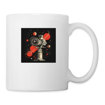 Camera 60s - Tasse - Weiß - Rechts