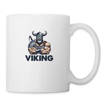 wikinger sonnenbrille 1 - Tasse - Weiß - Rechts