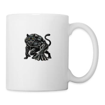 panther - Tasse - Weiß - Rechts